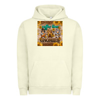 Pigment Pistachio coffee time gnomies mug coaster Urban Hoodie - BarkalooDesign