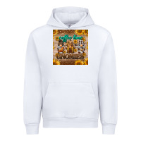 White coffee time gnomies mug coaster Urban Hoodie - BarkalooDesign