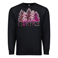 Black Merry Christmas Premium Sweatshirt - SublimationCraftShop