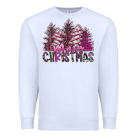 White Merry Christmas Premium Sweatshirt - SublimationCraftShop