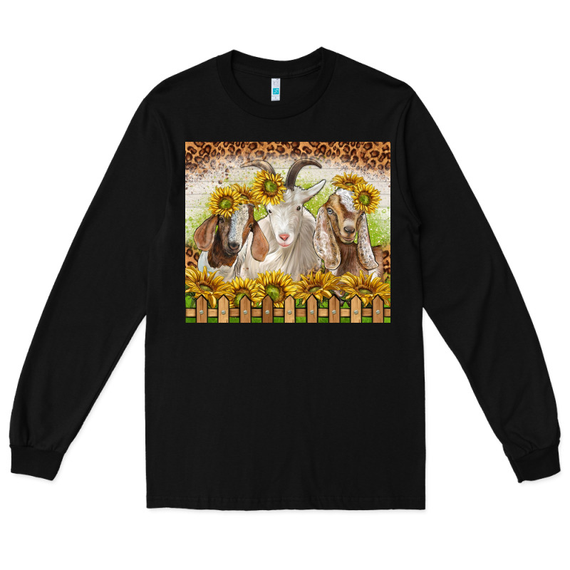 Goats Long Sleeve Tee by TumblerDesignByShophia | Teevron