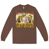 Chestnut goats Long Sleeve Tee - TumblerDesignByShophia
