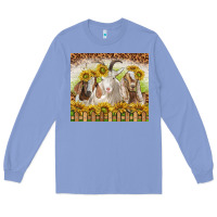 Colony Blue goats Long Sleeve Tee - TumblerDesignByShophia
