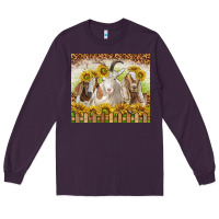 Plum goats Long Sleeve Tee - TumblerDesignByShophia