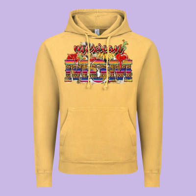 Mexican Mom Vintage Hoodie Designed By Nancycooperartshop