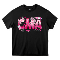 Black breast cancer cma certified medical assistant Heavy Core Tee - JahusDesignShop
