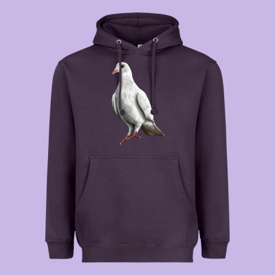 Dove Heavyweight Hoodie Designed By Lillyallendesigns