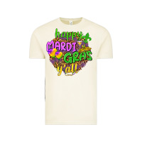 Vintage Arctic Happy Mardi Gras y'all Vintage Tee - NancyCooperArtShop