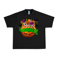 Black Personalized Boy Halloween Candy Urban Heavy Tee - texasbilliewilder