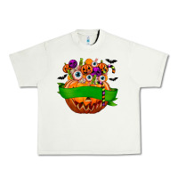 Pistachio Personalized Boy Halloween Candy Urban Heavy Tee - texasbilliewilder