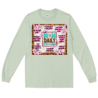 Matcha mom daily affirmation Long Sleeve Tee - TumblerDesignByShophia