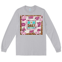 Moon Dust mom daily affirmation Long Sleeve Tee - TumblerDesignByShophia
