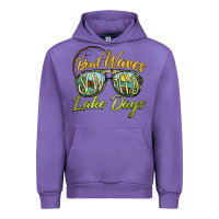 Tulip boat waves sun rays lake days Urban Hoodie - BarkalooDesign