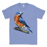Colony Blue Eastern Bluebird Classic Tee - LillyAllenDesigns
