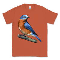 Copper Eastern Bluebird Classic Tee - LillyAllenDesigns