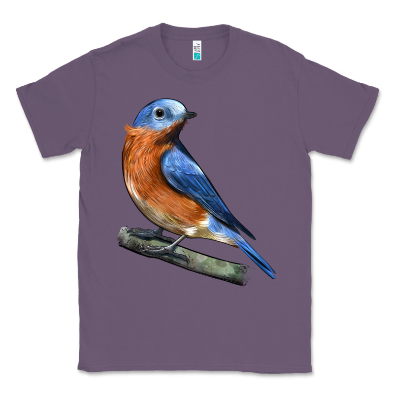 Eastern Bluebird Classic Tee by LillyAllenDesigns | Teevron