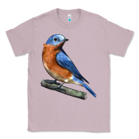 Lilac Eastern Bluebird Classic Tee - LillyAllenDesigns