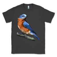 Smoke Eastern Bluebird Classic Tee - LillyAllenDesigns