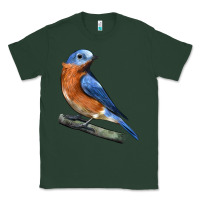 Sports Green Eastern Bluebird Classic Tee - LillyAllenDesigns
