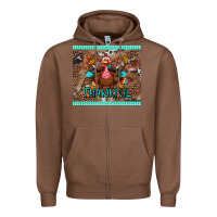Chestnut thankful tumbler Zipper Hoodie - BundleAndBundleShop
