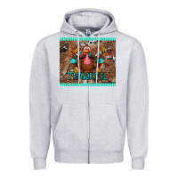 Heather Grey thankful tumbler Zipper Hoodie - BundleAndBundleShop