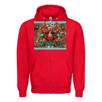 Red thankful tumbler Zipper Hoodie - BundleAndBundleShop