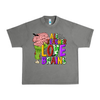 Tornado All Teacher Love Brains Urban Heavy Tee - texasbilliewilder