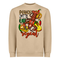Mushroom Pinch peel eat repeat crawfish Heavyweight Sweatshirt - FaDigitalArtStudio