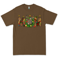 Cacao Western Mom With Reindeer Premium Tee - BundleAndBundleShop