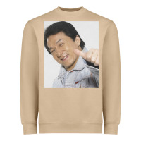 Mushroom jackie chan approves Heavyweight Sweatshirt - tuanDangUi