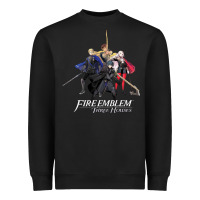Black fire emblem™ three houses   house leaders and by Heavyweight Sweatshirt - tuanDangUi