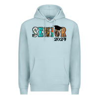 Blue Mist western senior 2024 Premium Hoodie - RanaPortraitStore