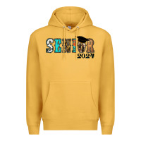 Mustard western senior 2024 Premium Hoodie - RanaPortraitStore