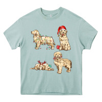 Arona christmas dogs Heavy Core Tee - MaliasSmallBusiness