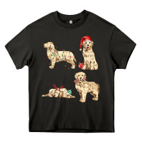 Asphalt christmas dogs Heavy Core Tee - MaliasSmallBusiness