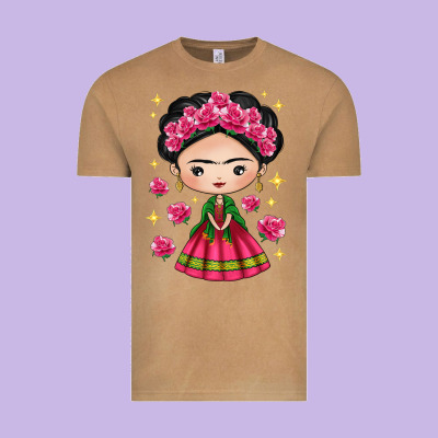 Mexican Girl Vintage Tee Designed By Texasbilliewilder