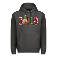 Charcoal Heather jolly gnome Premium Hoodie - BundleAndBundleShop
