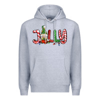 Heather Grey jolly gnome Premium Hoodie - BundleAndBundleShop