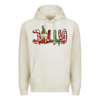 Oatmeal Heather jolly gnome Premium Hoodie - BundleAndBundleShop