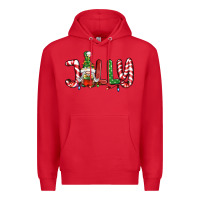 Red jolly gnome Premium Hoodie - BundleAndBundleShop