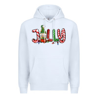 White jolly gnome Premium Hoodie - BundleAndBundleShop