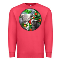 Cardinal christmas southdown baby sheeps Premium Sweatshirt - LillyAllenDesigns