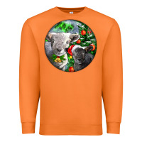 Carrot christmas southdown baby sheeps Premium Sweatshirt - LillyAllenDesigns