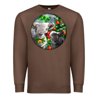 Chestnut christmas southdown baby sheeps Premium Sweatshirt - LillyAllenDesigns
