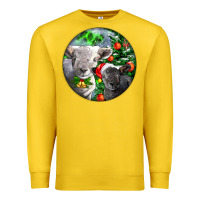 Lemon christmas southdown baby sheeps Premium Sweatshirt - LillyAllenDesigns