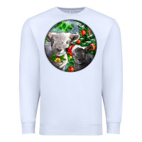 White christmas southdown baby sheeps Premium Sweatshirt - LillyAllenDesigns