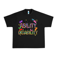 Black see the ability not the disability Urban Heavy Tee - NancyCooperArtShop