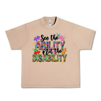 Burro see the ability not the disability Urban Heavy Tee - NancyCooperArtShop