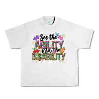 Lunar Rock see the ability not the disability Urban Heavy Tee - NancyCooperArtShop
