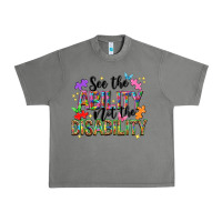 Tornado see the ability not the disability Urban Heavy Tee - NancyCooperArtShop